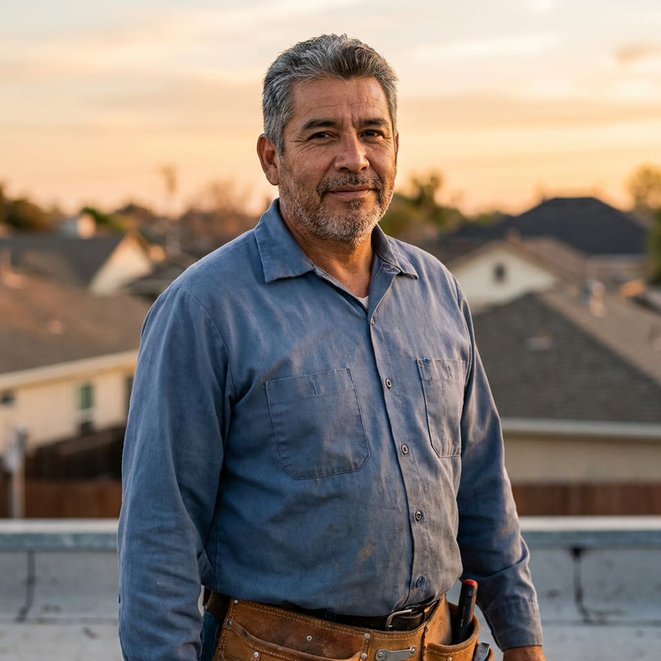 Diego Reyes, Einstein Roofing co-founder and field director